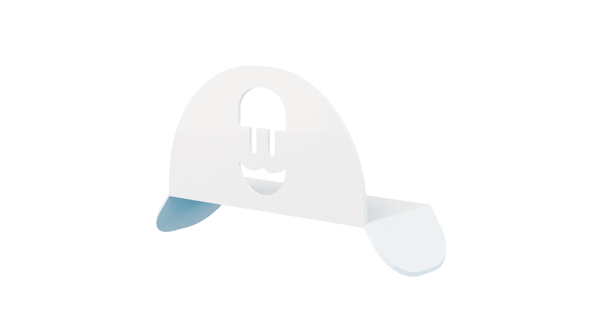 Wallbox Fehér Kábel Tartó - Image 1
