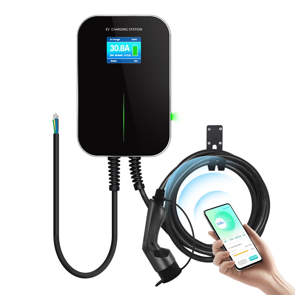 Besen WALLBOX SMART fali töltő 7,4 kW (1x32A) (6m Type2 töltőkábellel) - Image 1