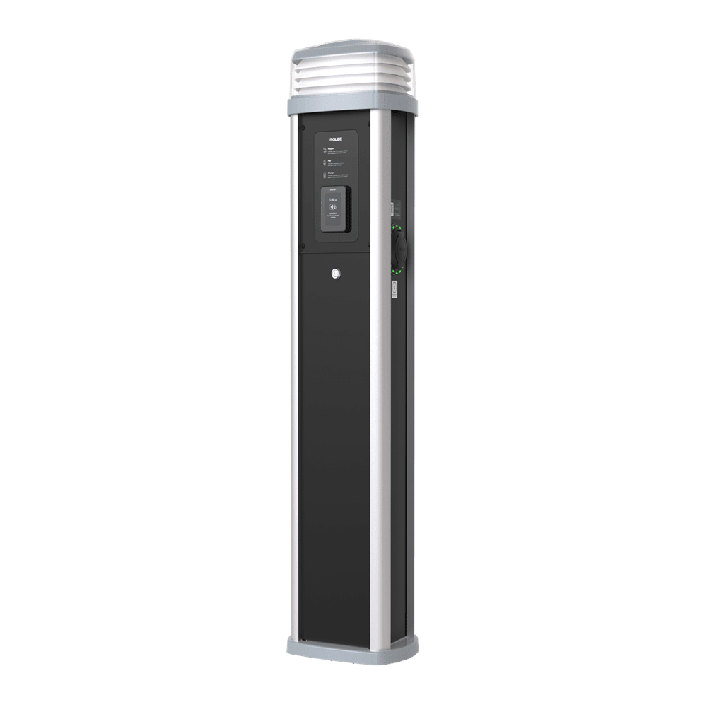 Rolec Quantum Plus elektromos autó töltőoszlop 2x22 kW (2x3x32A) (Type 2 aljzat, MID, POS) - Image 1