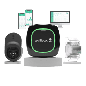 Wallbox Pulsar Plus 22kW + POWER BOOST + Kábel Dock - Type2 - Fekete - 5m - Image 1